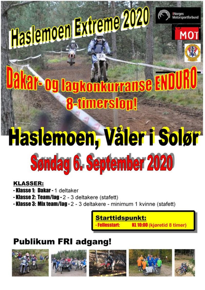 Poster HASLEMOEN EXTREME 2020