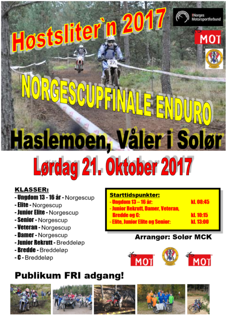 Poster Høstslitern 2017 - Oktober