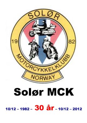 SMCK logo 30 år